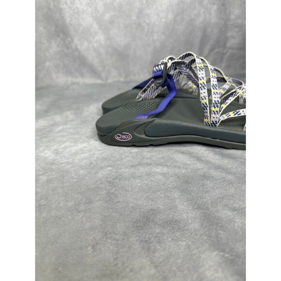 Chaco sandals lavender/yellow size 11 - Picture 8 of 9